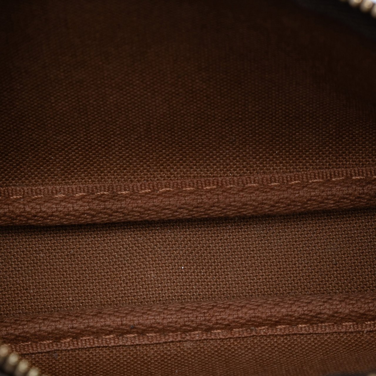 Louis Vuitton Monogram Mini Pochette Accessoires Bruin