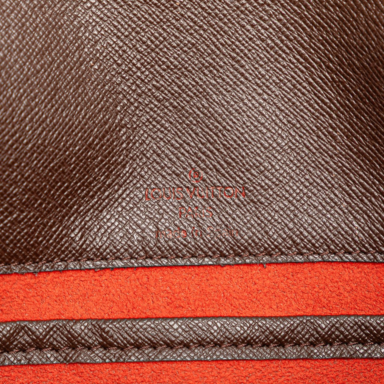 Louis Vuitton Damier Ebene Musette Tango Short Strap Bruin