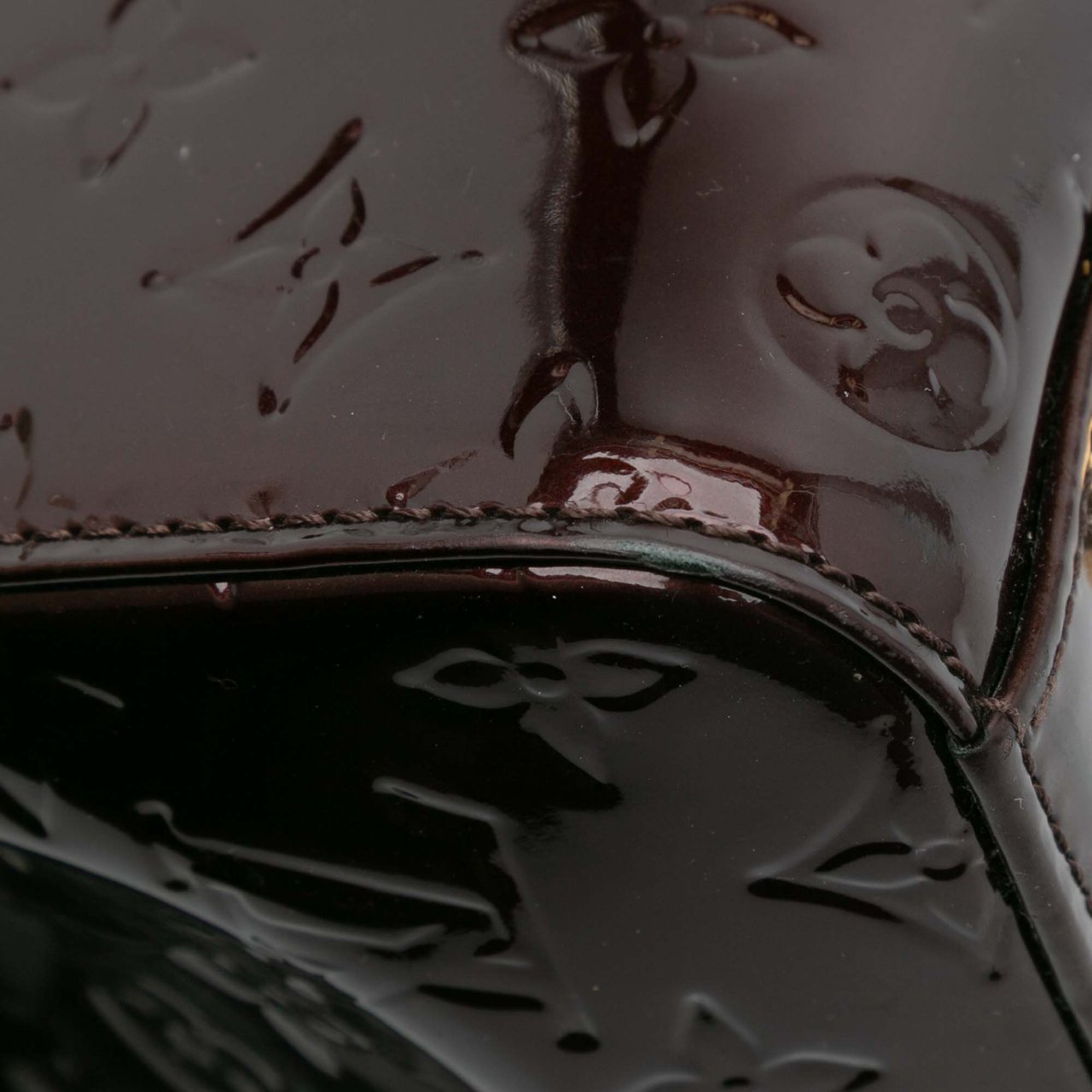 Louis Vuitton Monogram Vernis Brea GM Rood