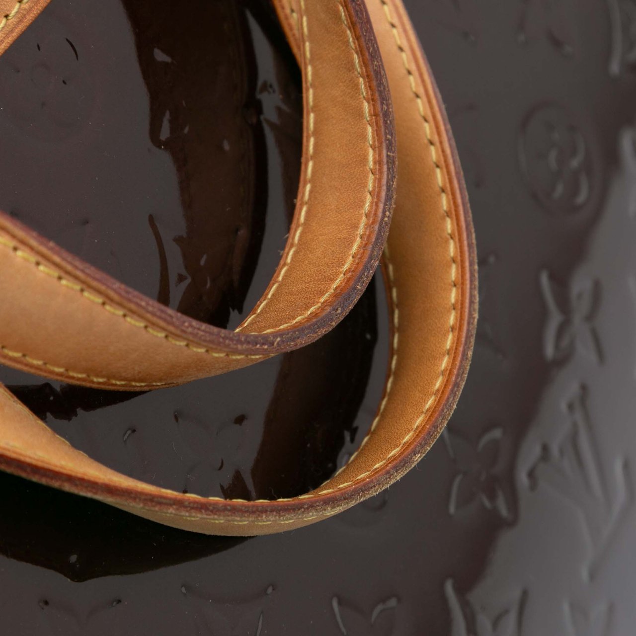 Louis Vuitton Monogram Vernis Brea GM Rood