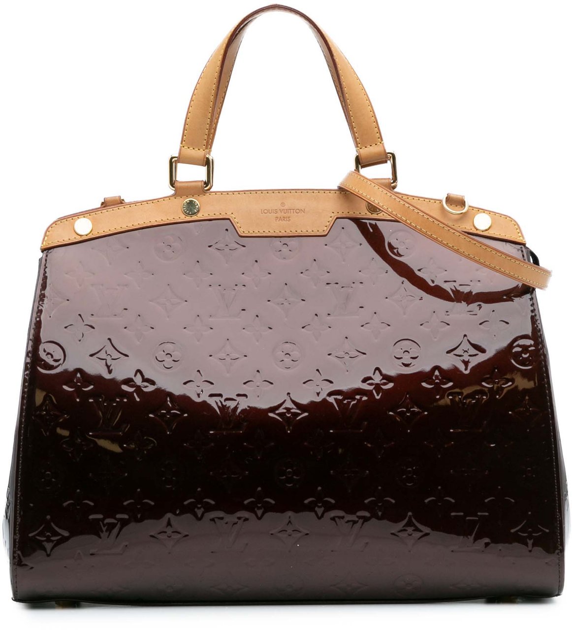 Louis Vuitton Monogram Vernis Brea GM Rood