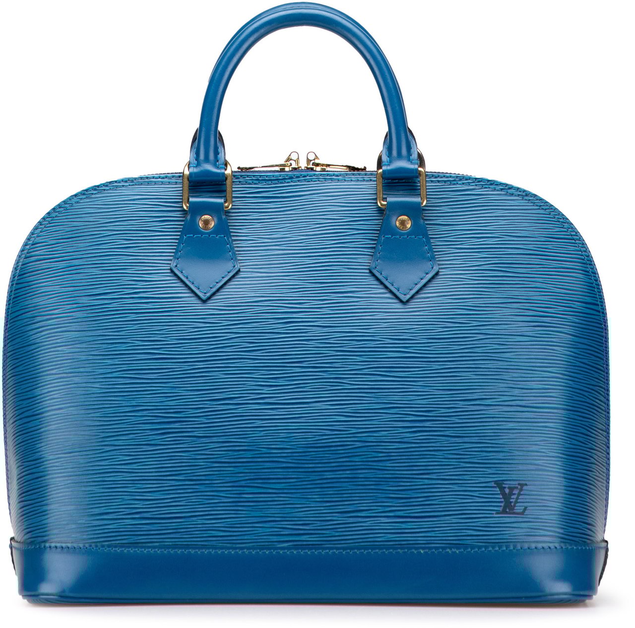 Louis Vuitton Epi Alma PM Blauw