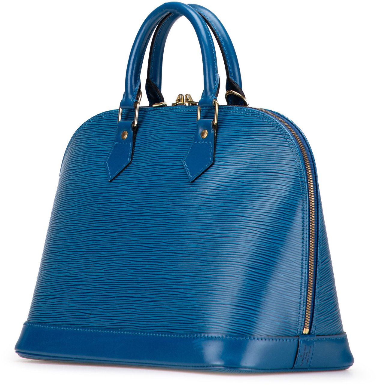 Louis Vuitton Epi Alma PM Blauw