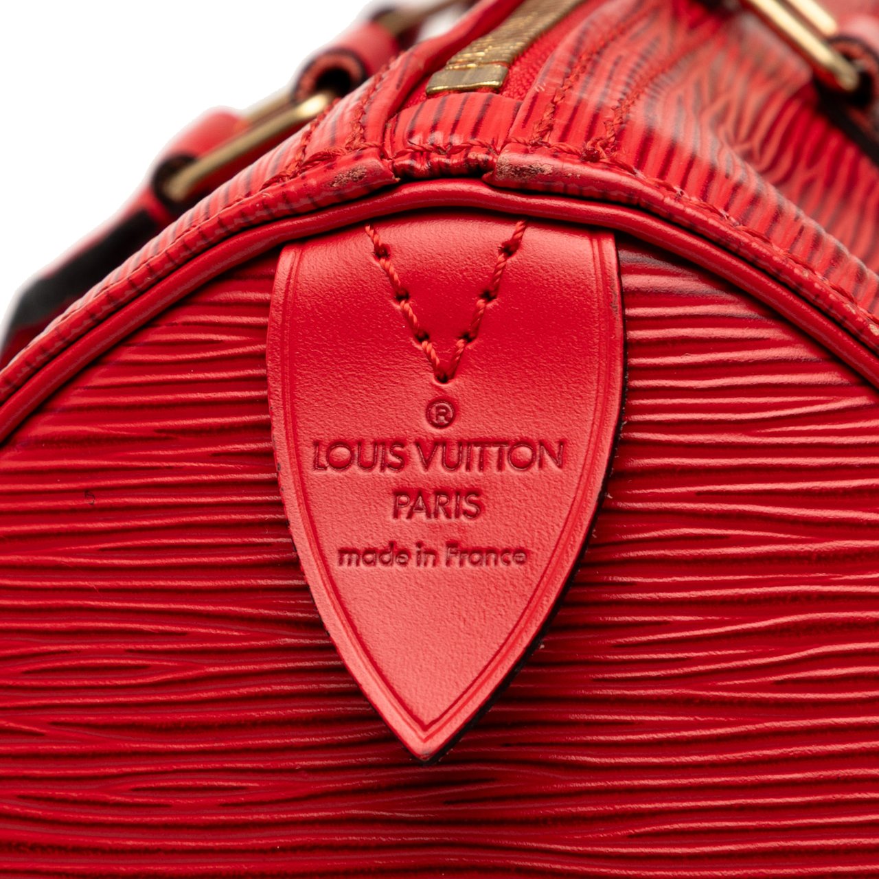 Louis Vuitton Epi Speedy 30 Rood