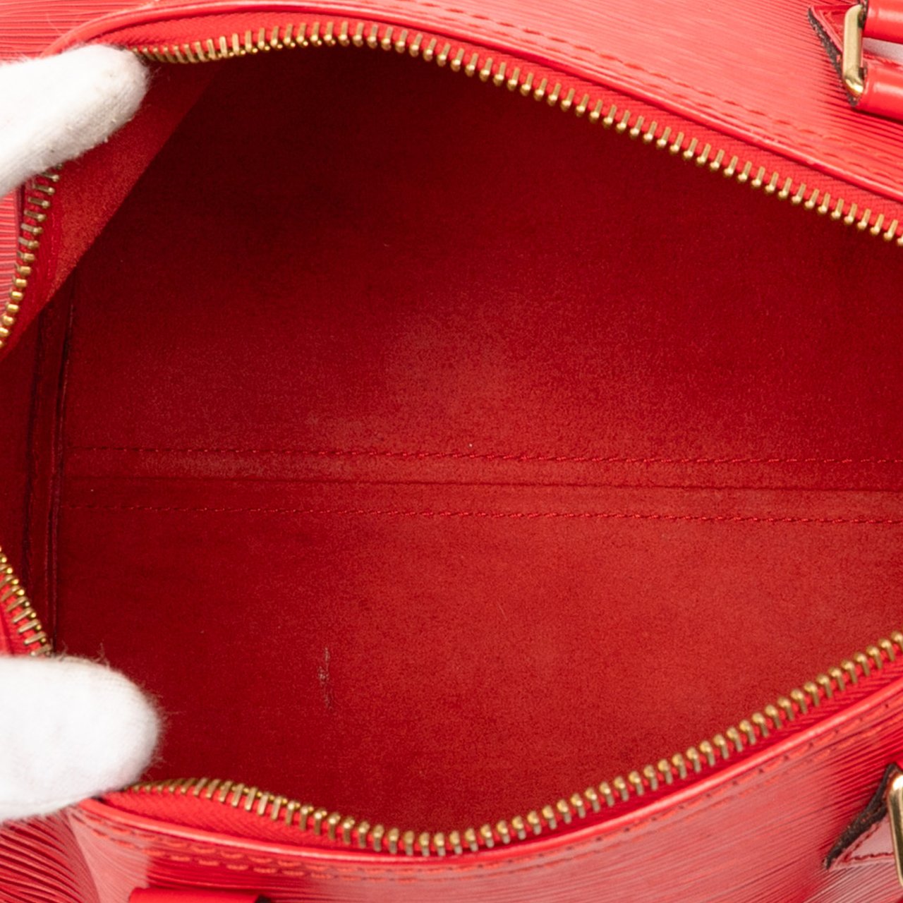 Louis Vuitton Epi Speedy 30 Rood