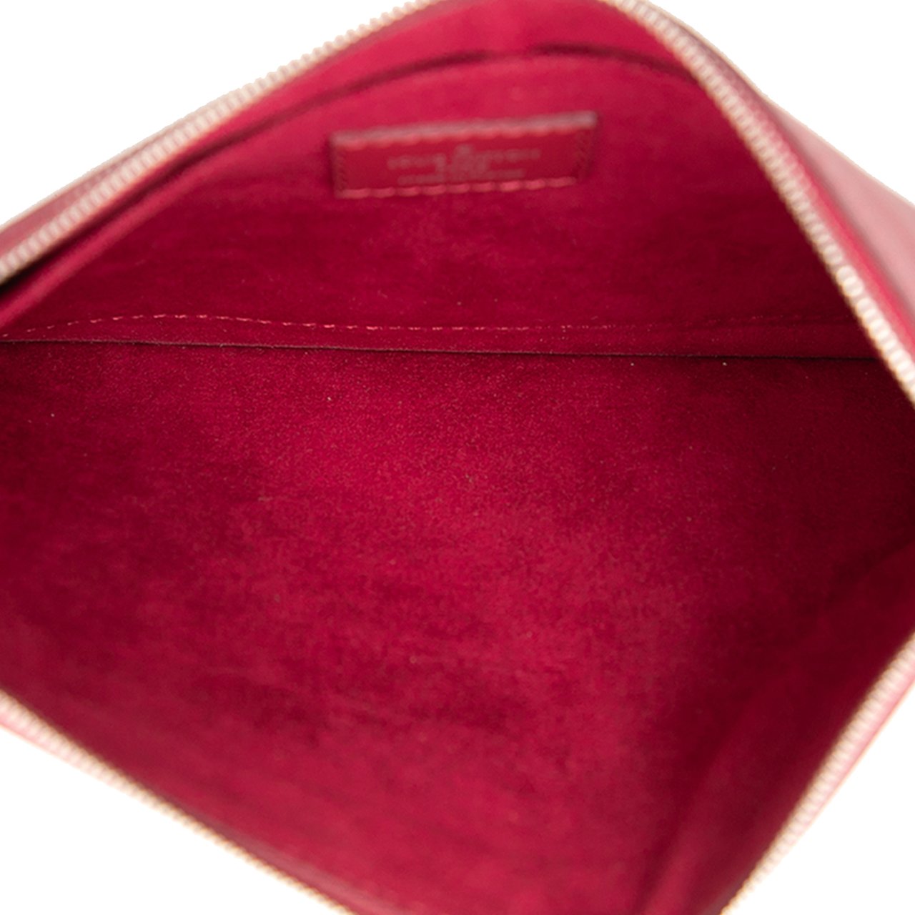 Louis Vuitton Epi Neverfull Pouch Rood