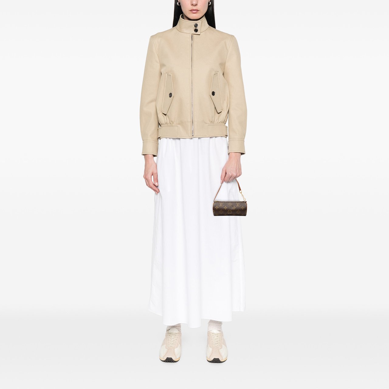 Louis Vuitton Monogram Papillon Pochette Bruin