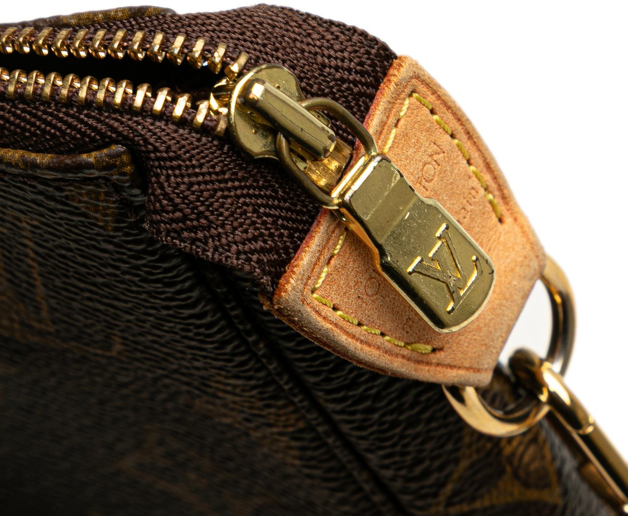 Louis Vuitton Monogram Pochette Accessoires Bruin