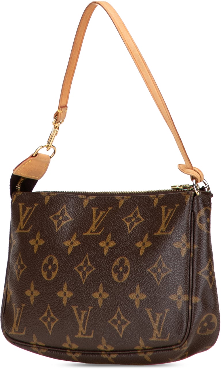 Louis Vuitton Monogram Pochette Accessoires Bruin