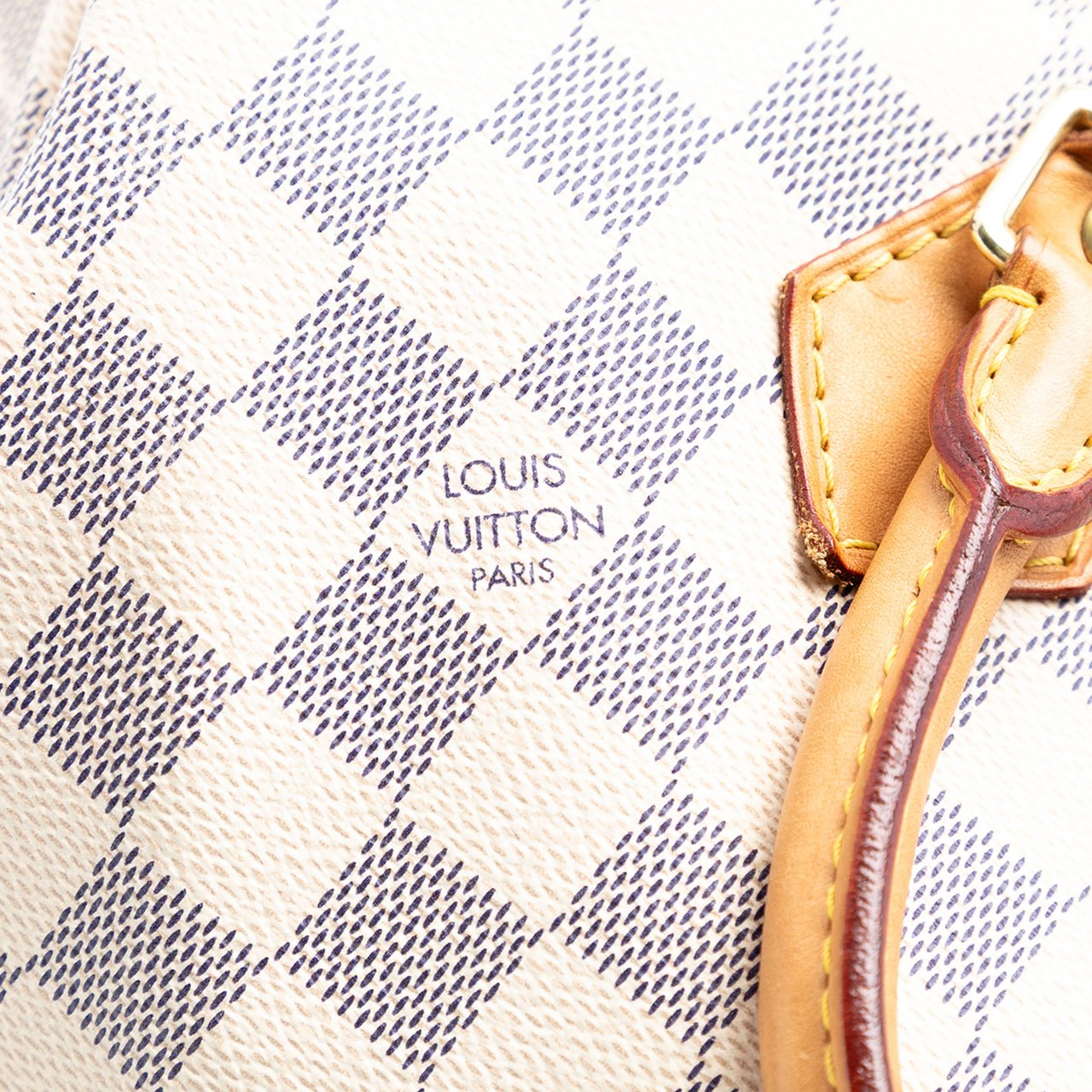 Louis Vuitton Damier Azur Speedy Bandouliere 30 Wit
