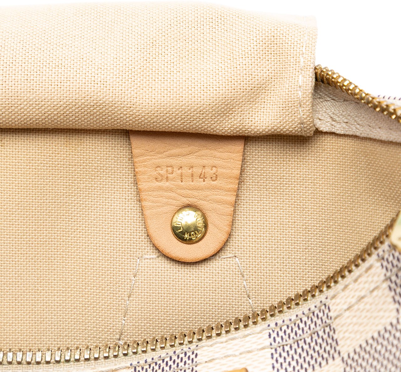 Louis Vuitton Damier Azur Speedy Bandouliere 30 Wit