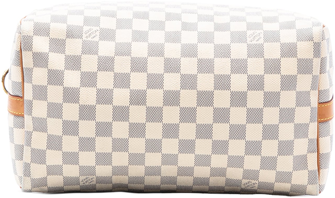 Louis Vuitton Damier Azur Speedy Bandouliere 30 Wit