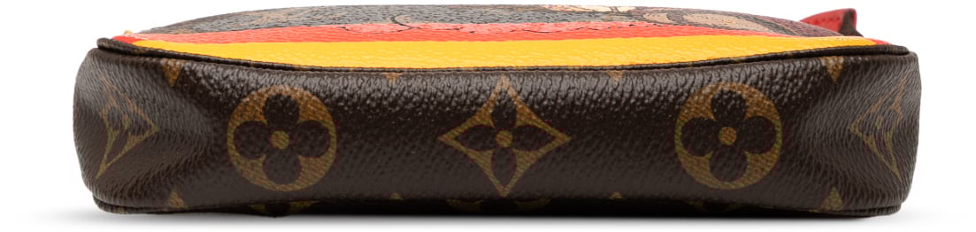 Louis Vuitton Monogram Evasion Illustre Mini Pochette Accessories Bruin