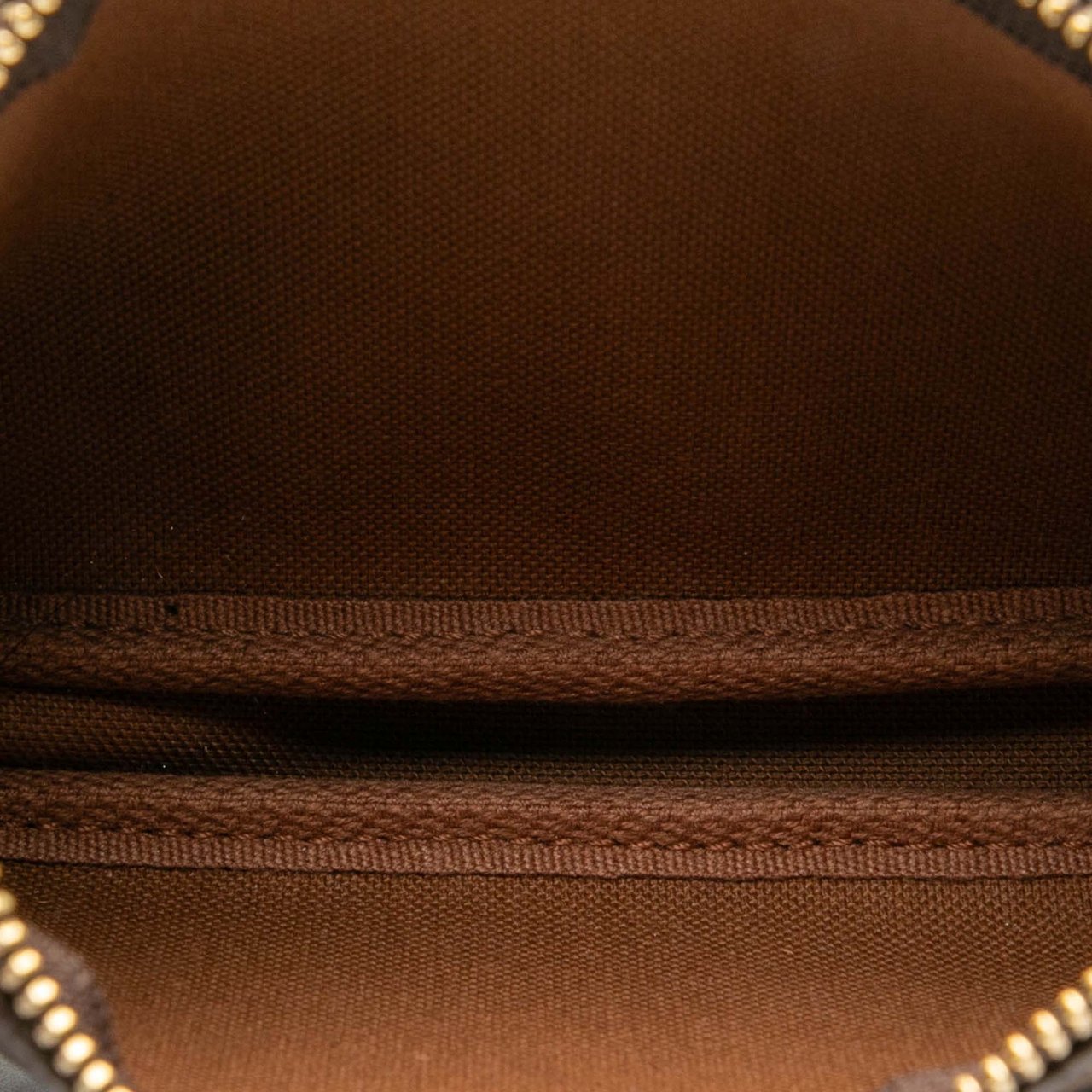 Louis Vuitton Monogram Mini Pochette Accessoires Bruin