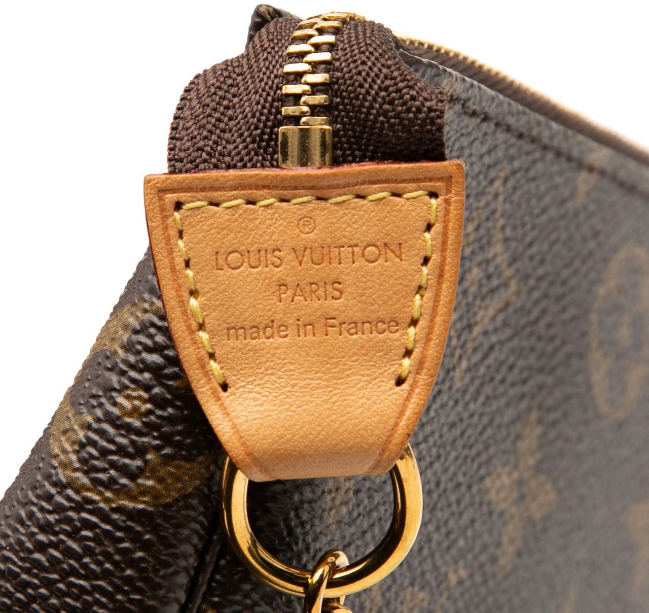 Louis Vuitton Monogram Mini Pochette Accessoires Bruin
