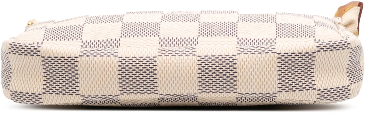 Louis Vuitton Damier Azur Mini Pochette Accessoires Wit