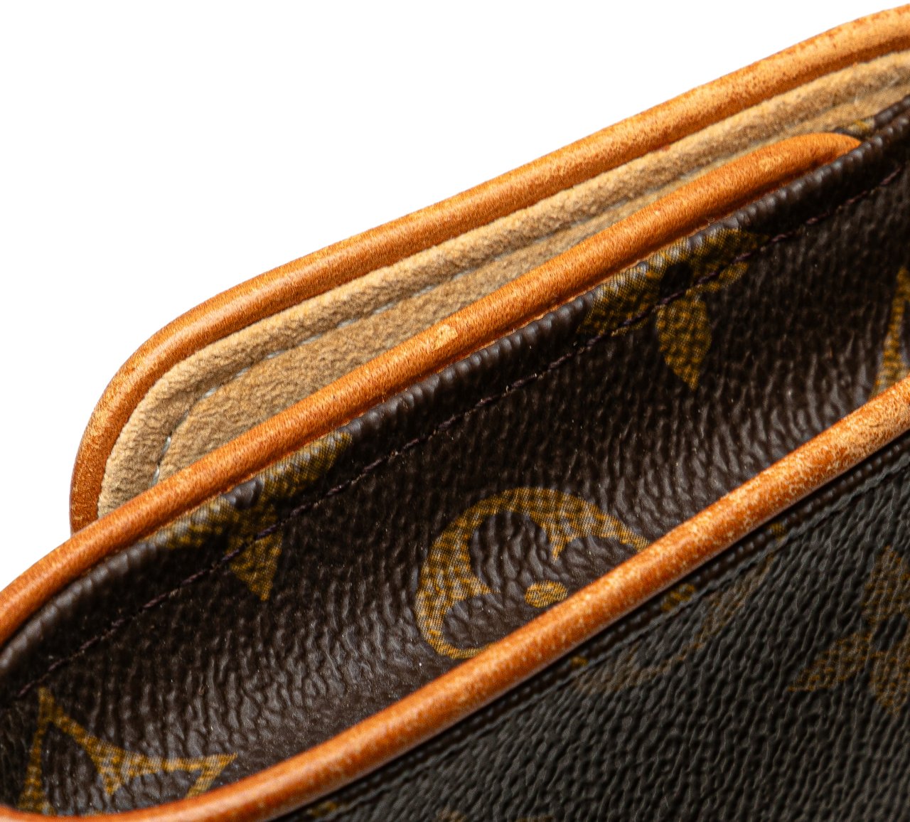 Louis Vuitton Monogram Pochette Twin GM Bruin