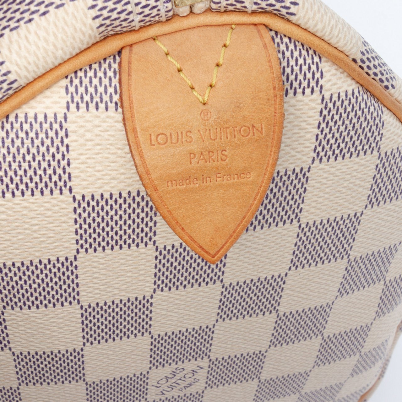 Louis Vuitton Damier Azur Speedy 30 Wit