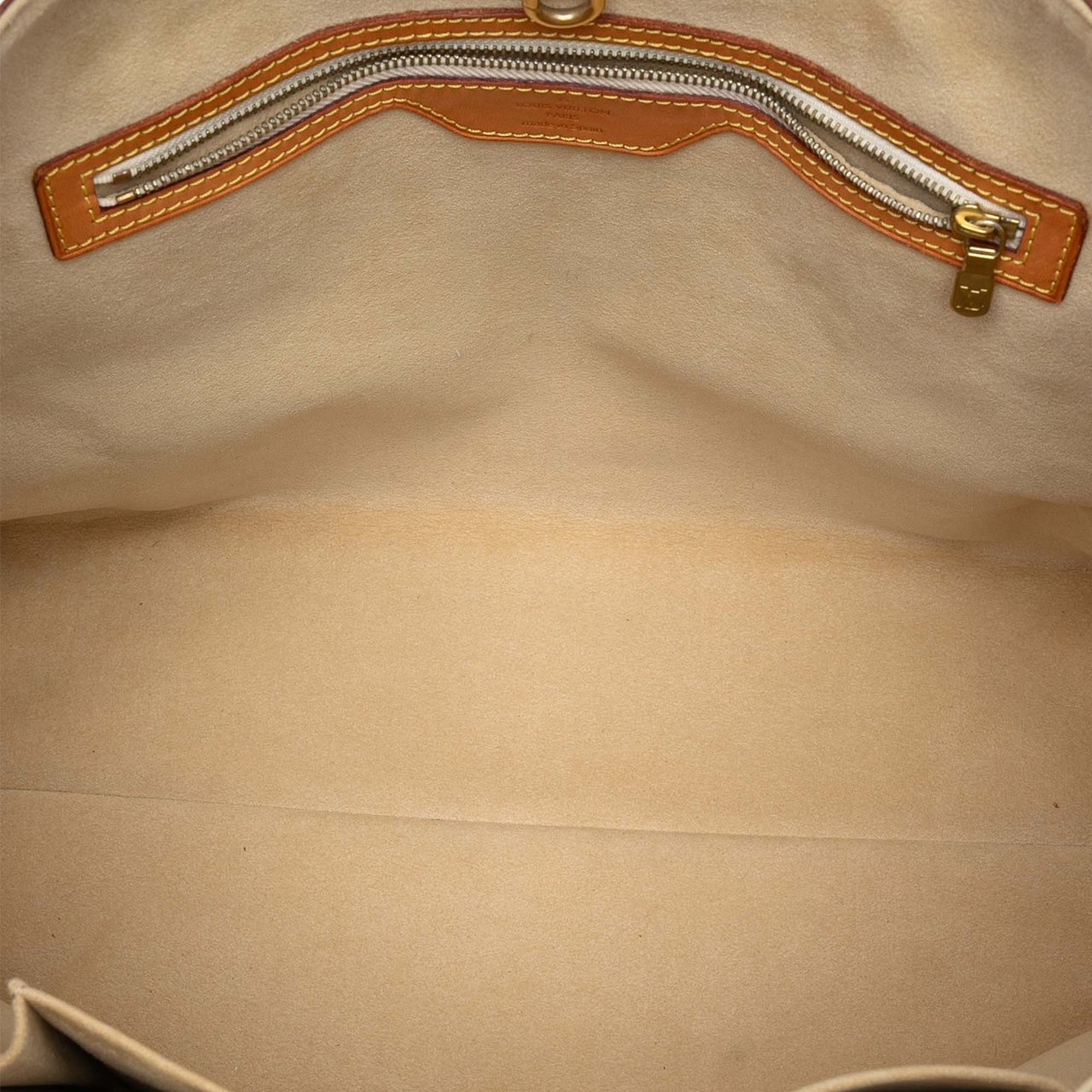 Louis Vuitton Damier Azur Hampstead MM Wit