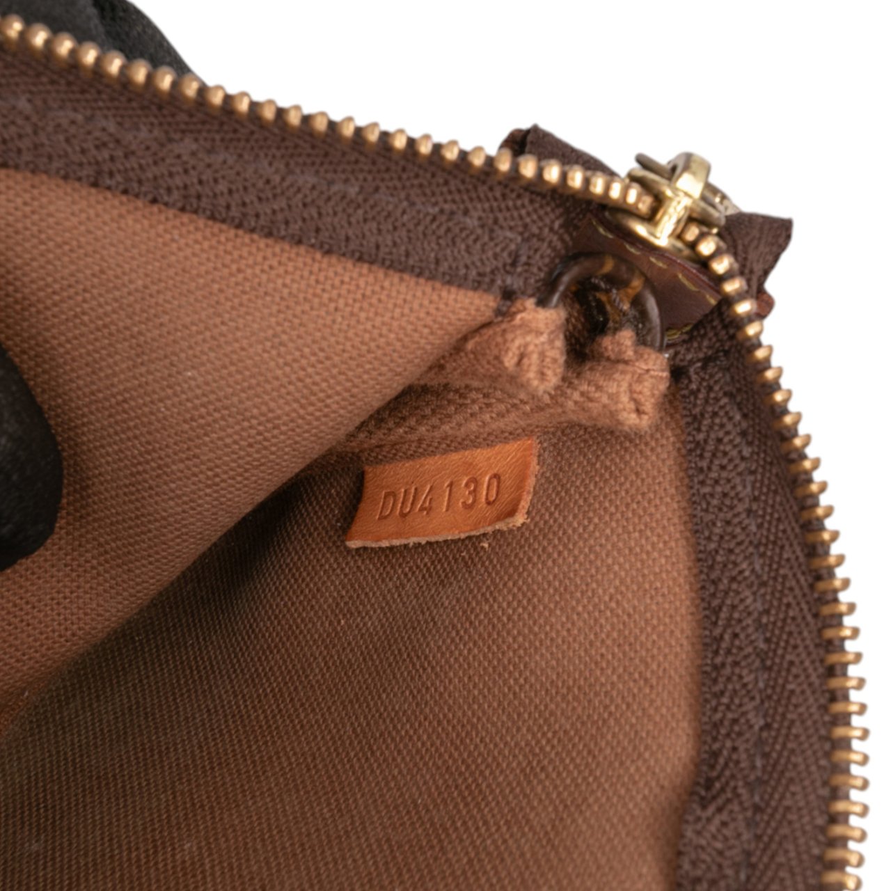 Louis Vuitton Monogram Mini Pochette Accessoires Bruin