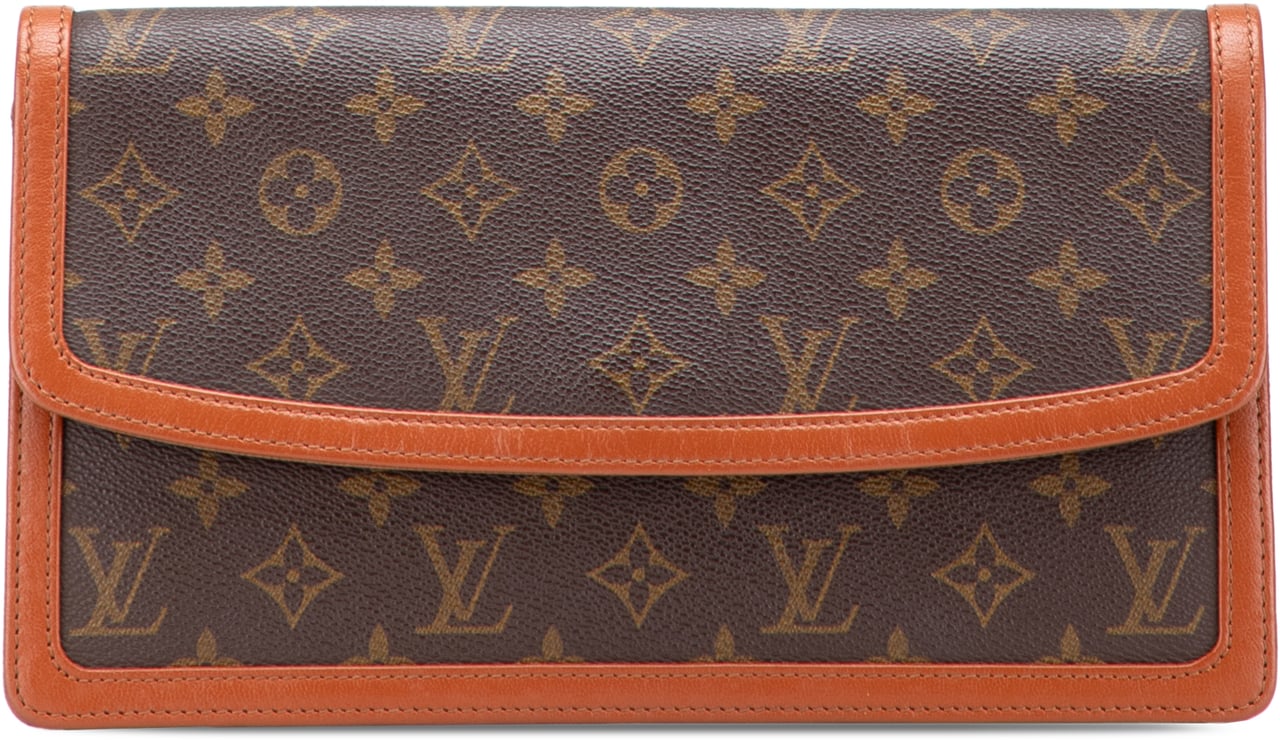 Louis Vuitton Monogram Pochette Dame GM Bruin