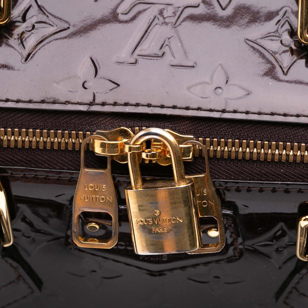 Louis Vuitton Monogram Vernis Montana Paars