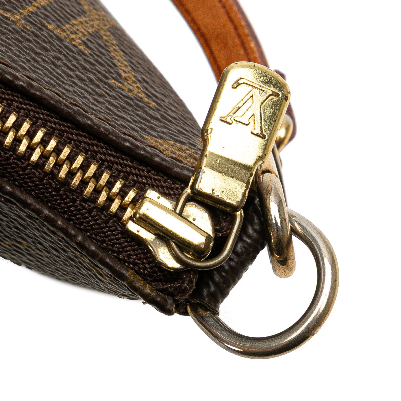 Louis Vuitton Monogram Pochette Accessoires Bruin
