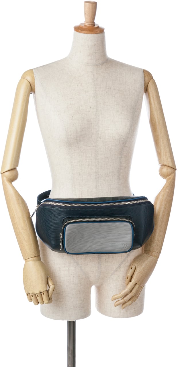 Louis Vuitton Epi Damier Graphite Bumbag Blauw