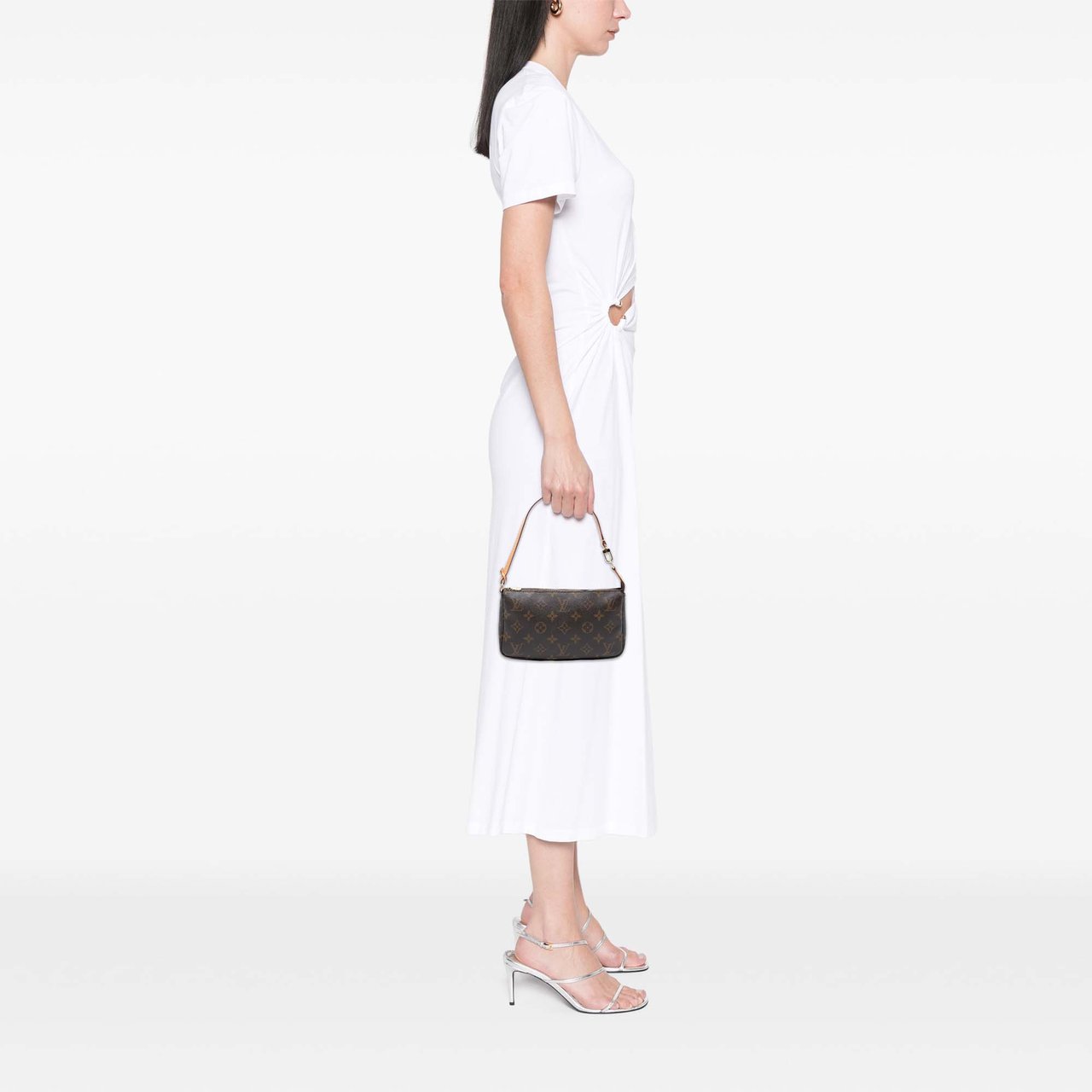 Louis Vuitton Monogram Pochette Accessoires Bruin