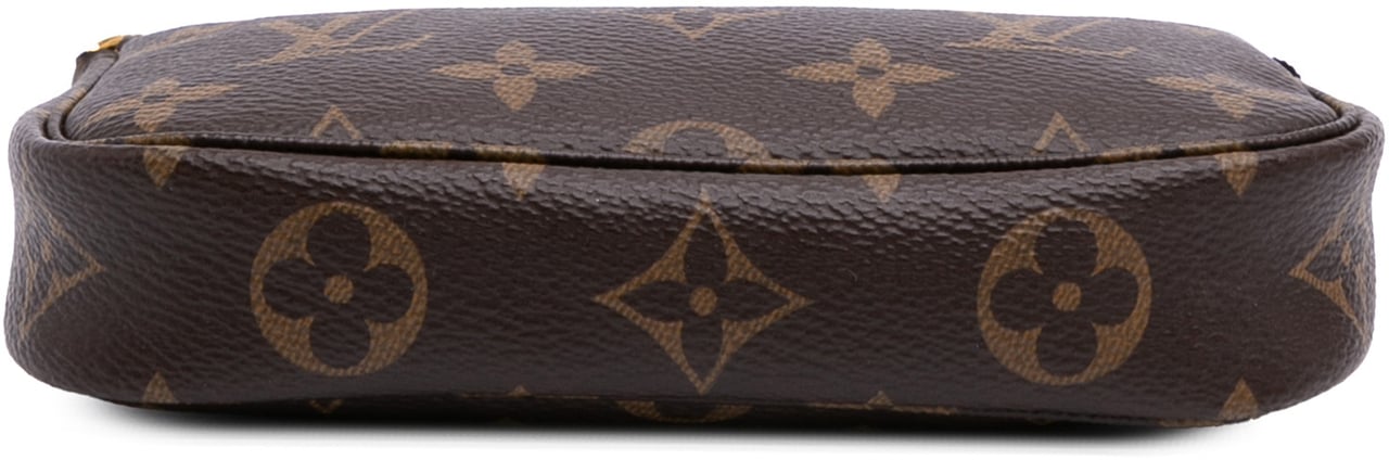 Louis Vuitton Monogram Mini Pochette Accessoires Bruin