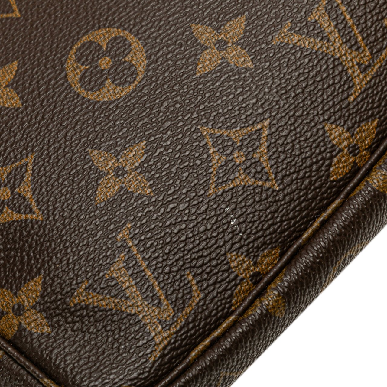 Louis Vuitton Monogram Pochette Accessoires Bruin