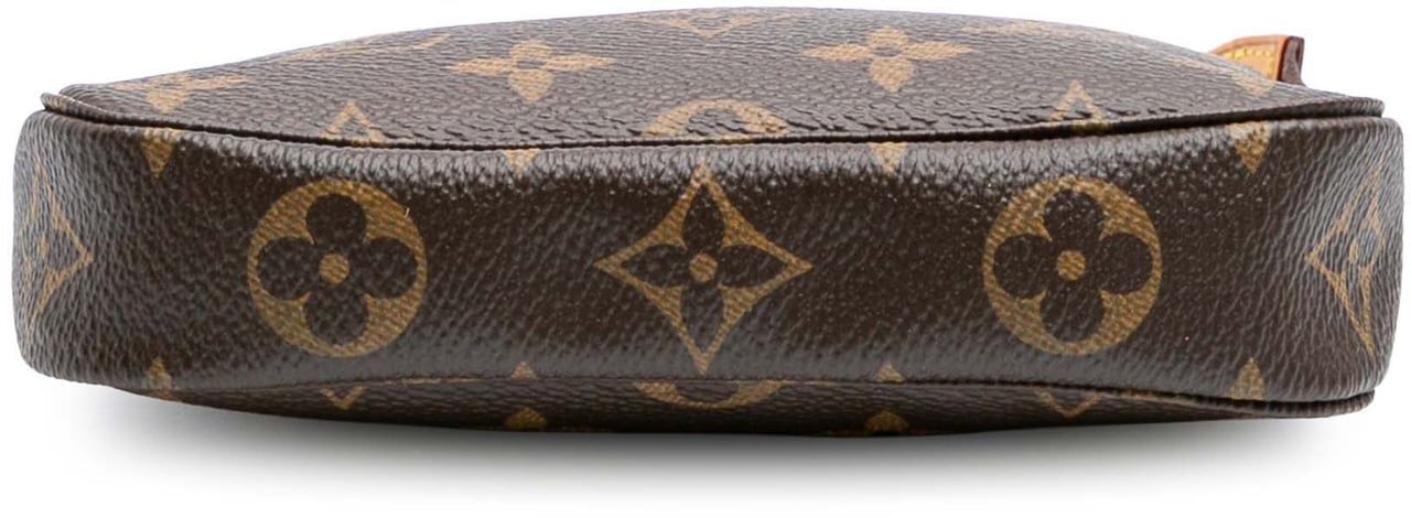 Louis Vuitton Monogram Mini Pochette Accessoires Bruin