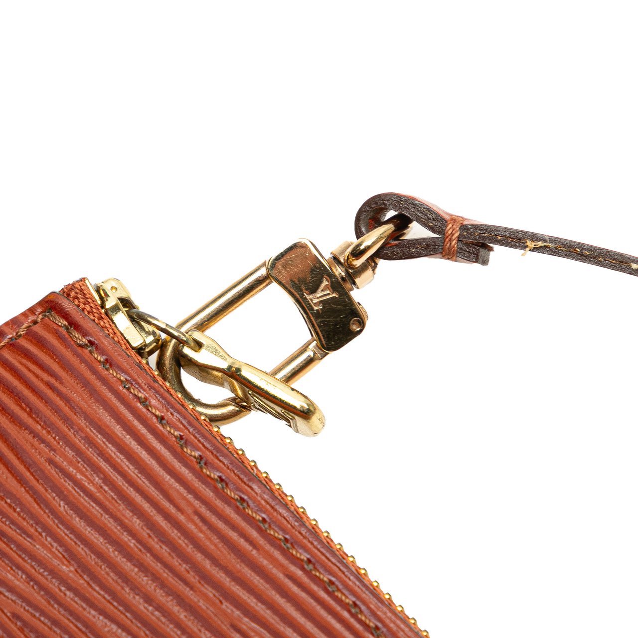 Louis Vuitton Epi Pochette Accessoires Bruin