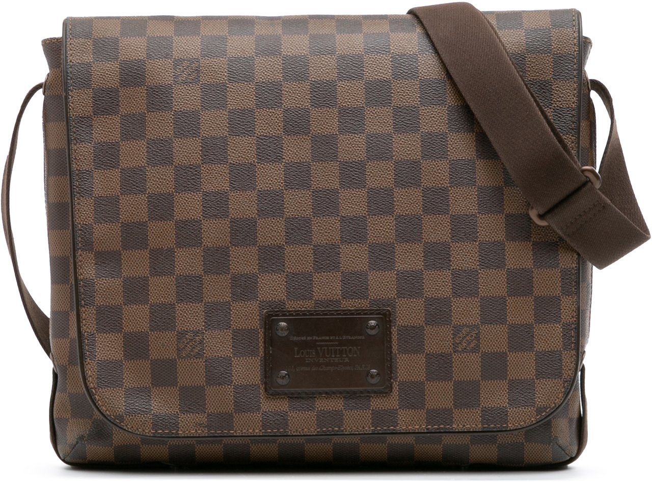 Louis Vuitton Damier Ebene Brooklyn MM Bruin