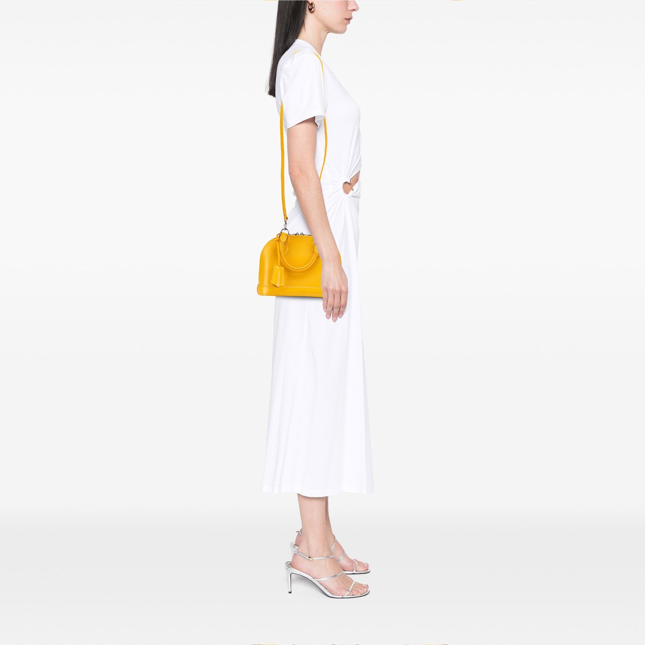 Louis Vuitton Epi Alma BB Geel