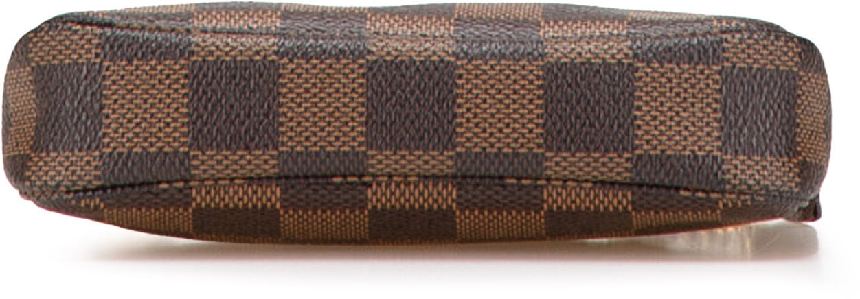 Louis Vuitton Damier Ebene Trunks and Bags Mini Pochette Accessoires Bruin