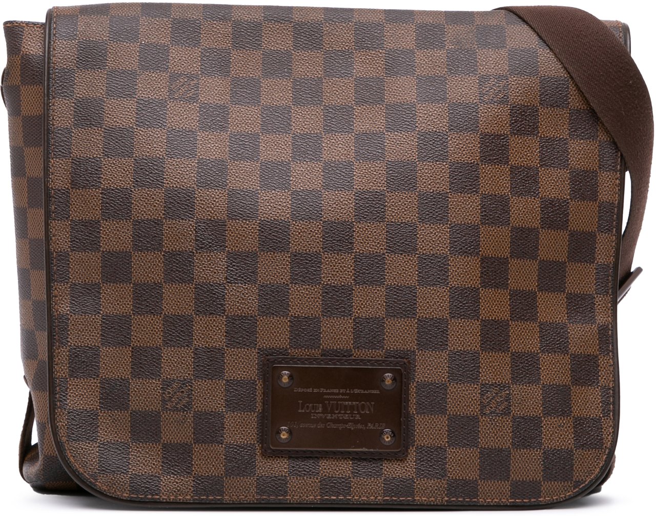 Louis Vuitton Damier Ebene Brooklyn MM Bruin