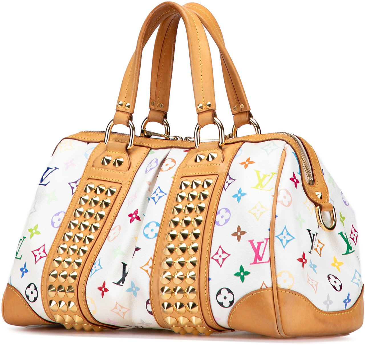Louis Vuitton Monogram Multicolore Courtney MM Wit