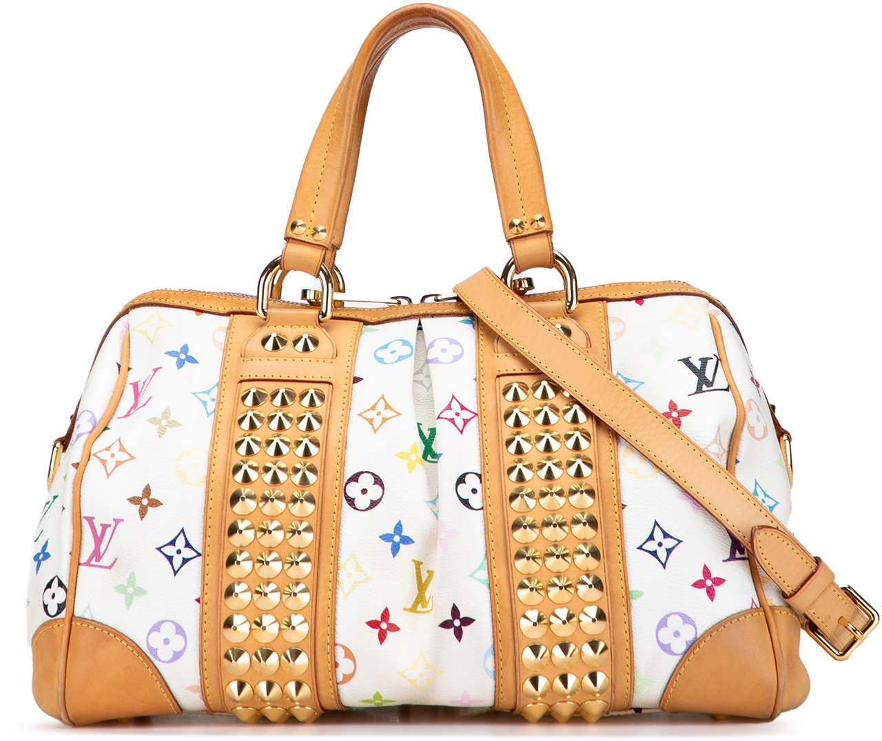 Louis Vuitton Monogram Multicolore Courtney MM Wit