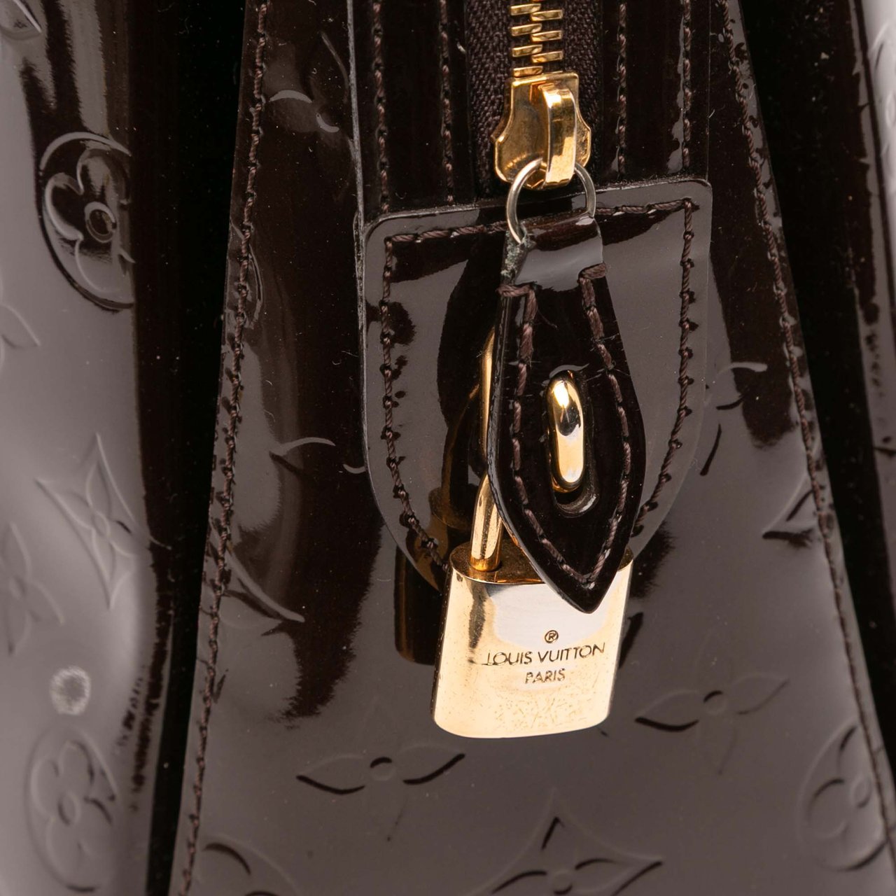 Louis Vuitton Monogram Vernis Melrose Avenue Paars