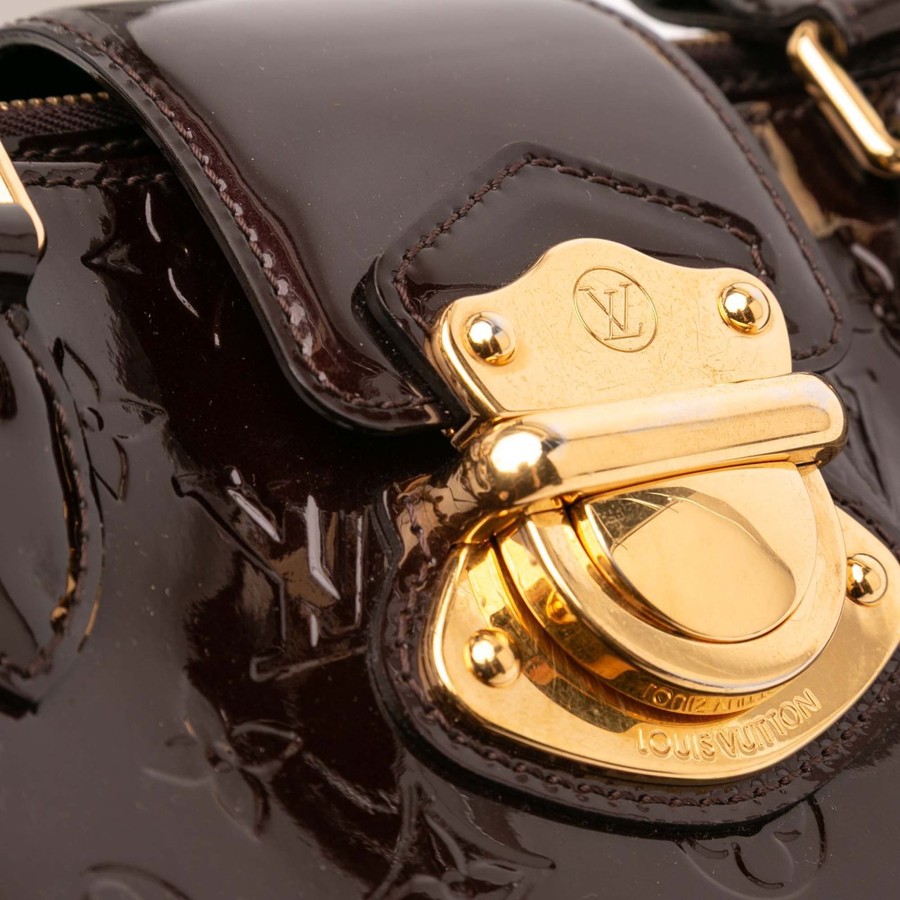 Louis Vuitton Monogram Vernis Melrose Avenue Paars