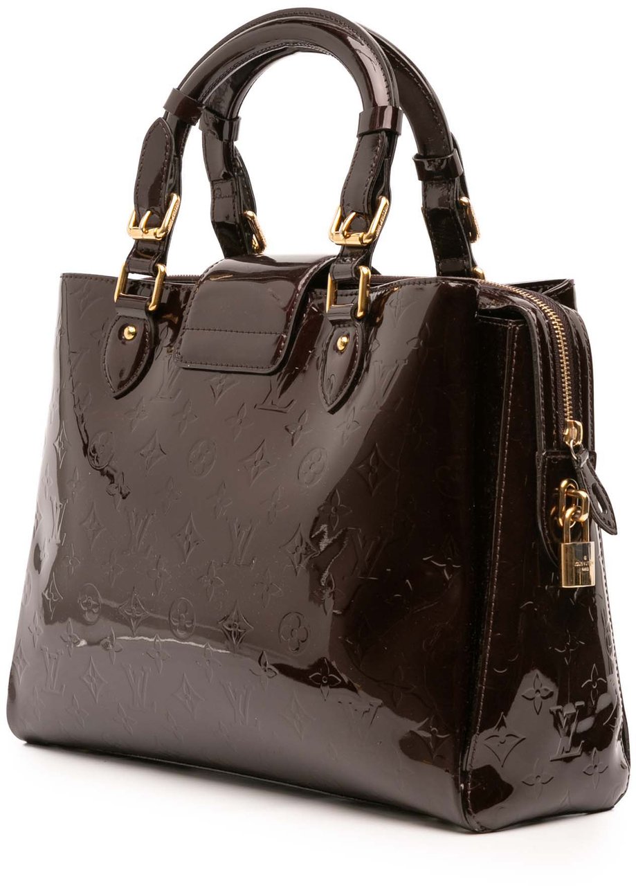 Louis Vuitton Monogram Vernis Melrose Avenue Paars