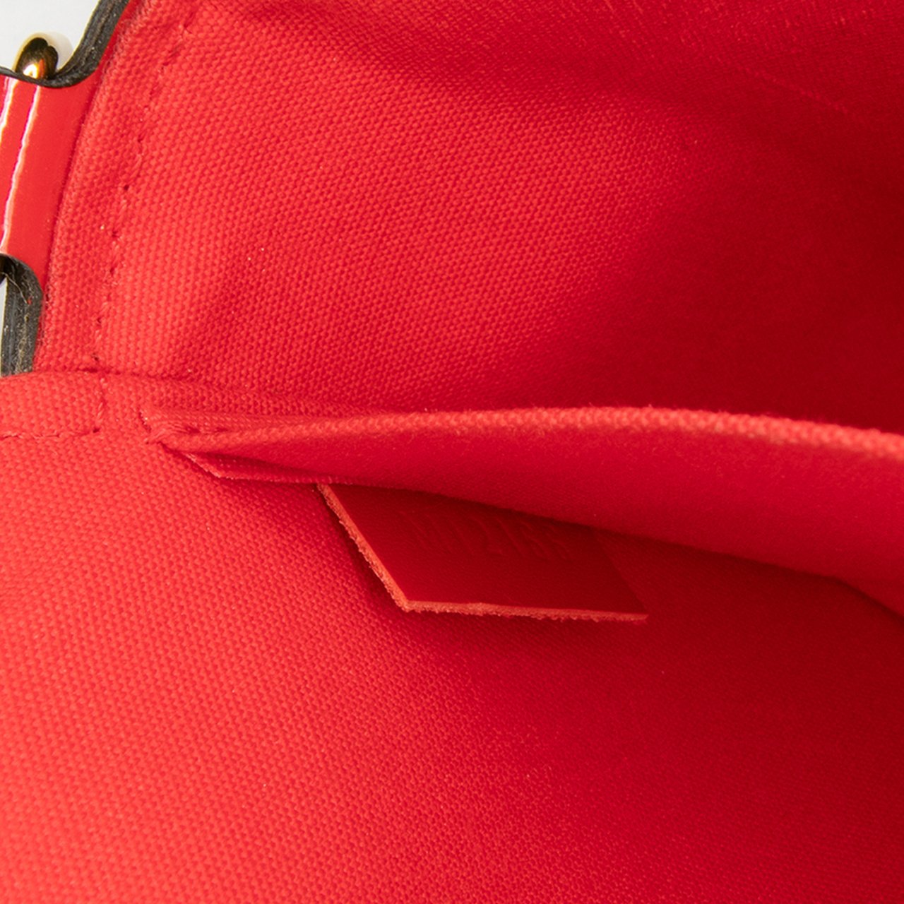 Louis Vuitton Monogram Vernis Pochette Felicie Rood