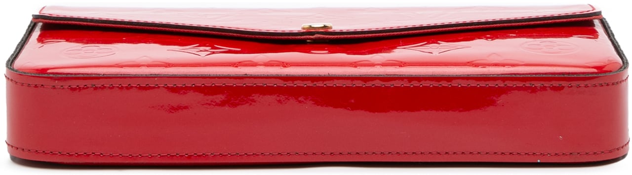 Louis Vuitton Monogram Vernis Pochette Felicie Rood