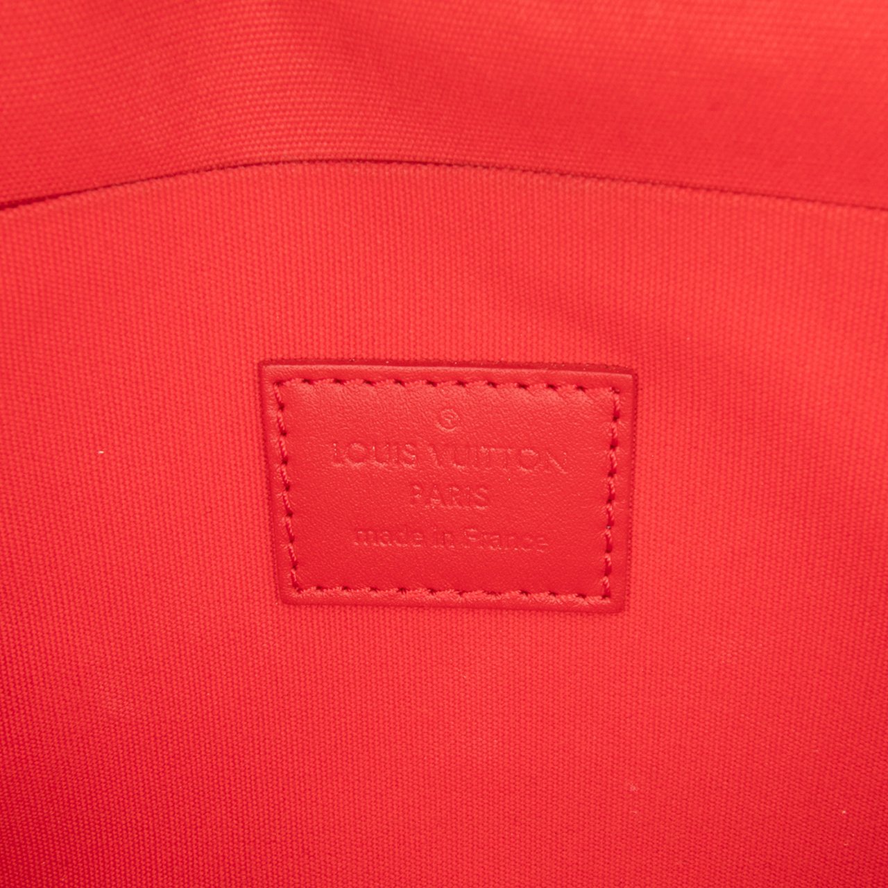 Louis Vuitton Monogram Vernis Pochette Felicie Rood