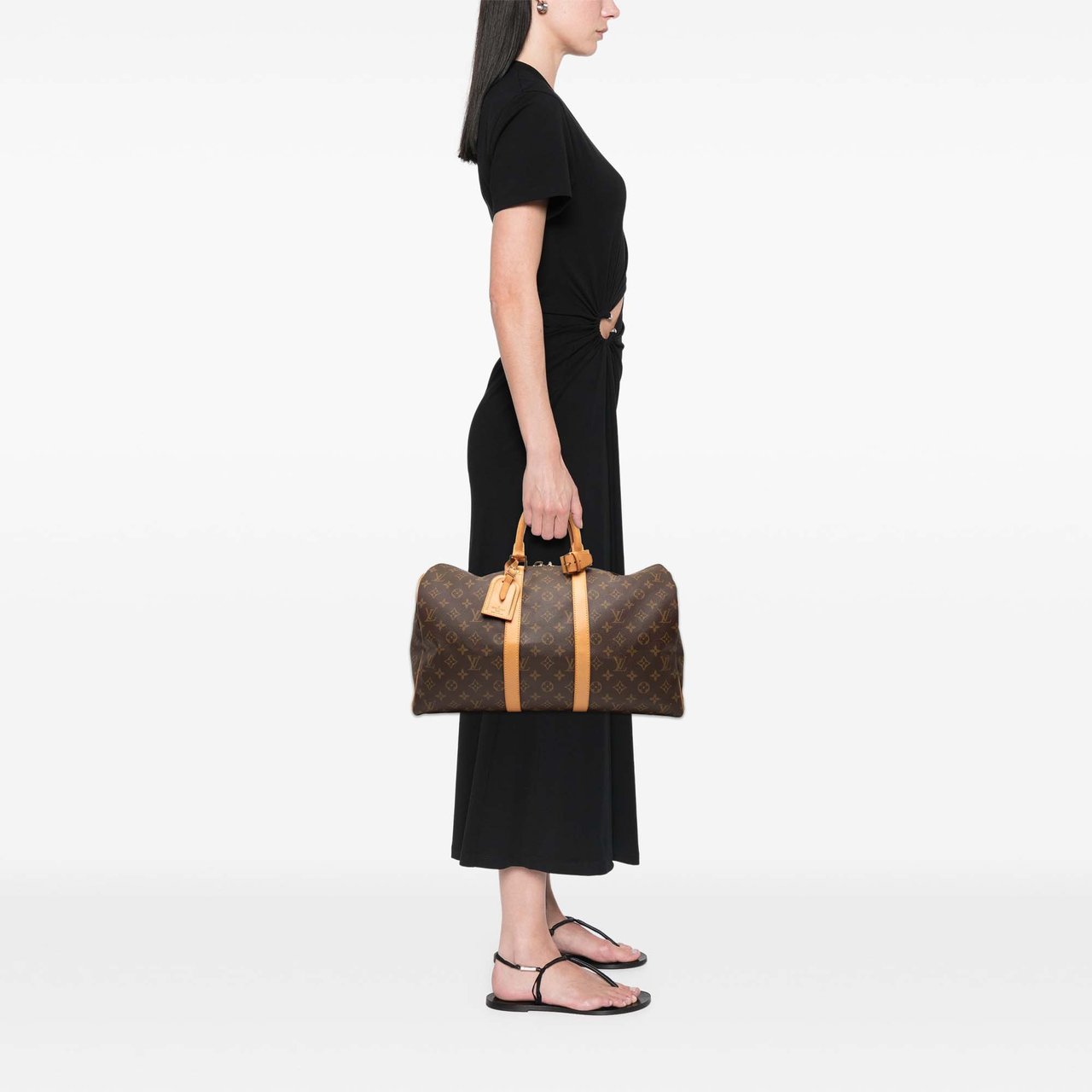 Louis Vuitton Monogram Keepall 45 Bruin