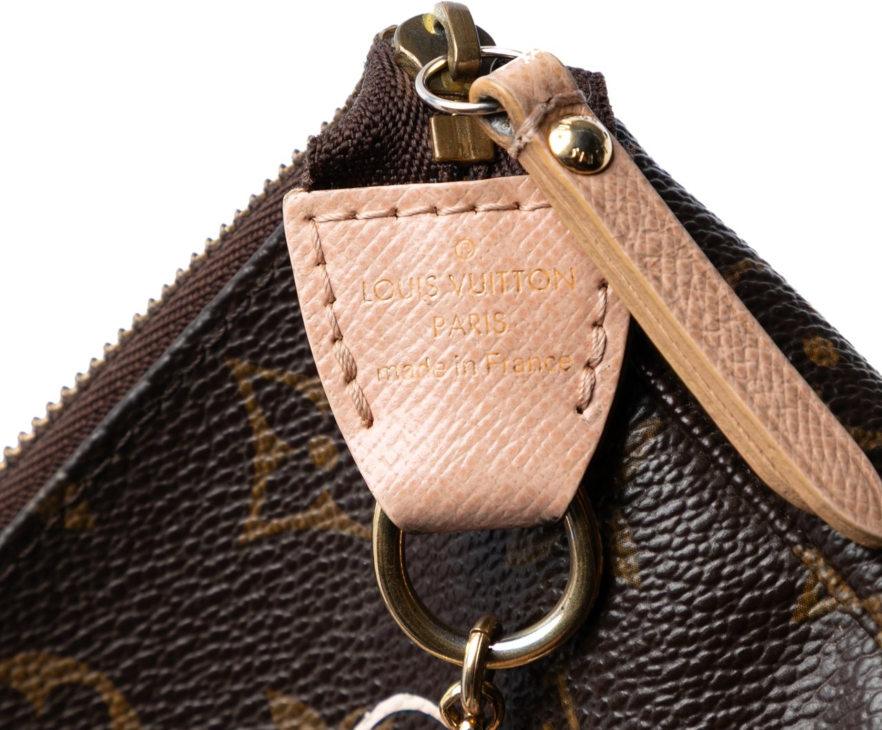 Louis Vuitton Monogram Affiche Mini Pochette Accessoires Bruin