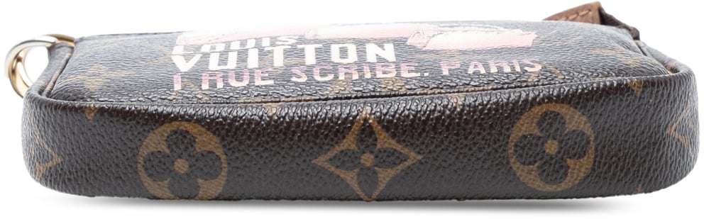 Louis Vuitton Monogram Affiche Mini Pochette Accessoires Bruin