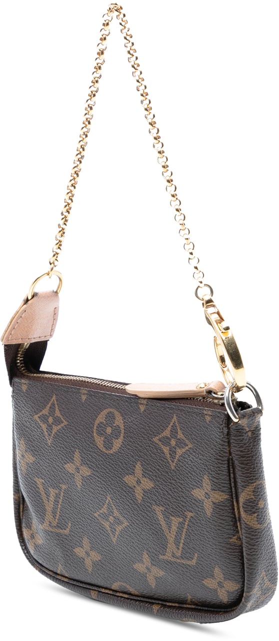 Louis Vuitton Monogram Affiche Mini Pochette Accessoires Bruin