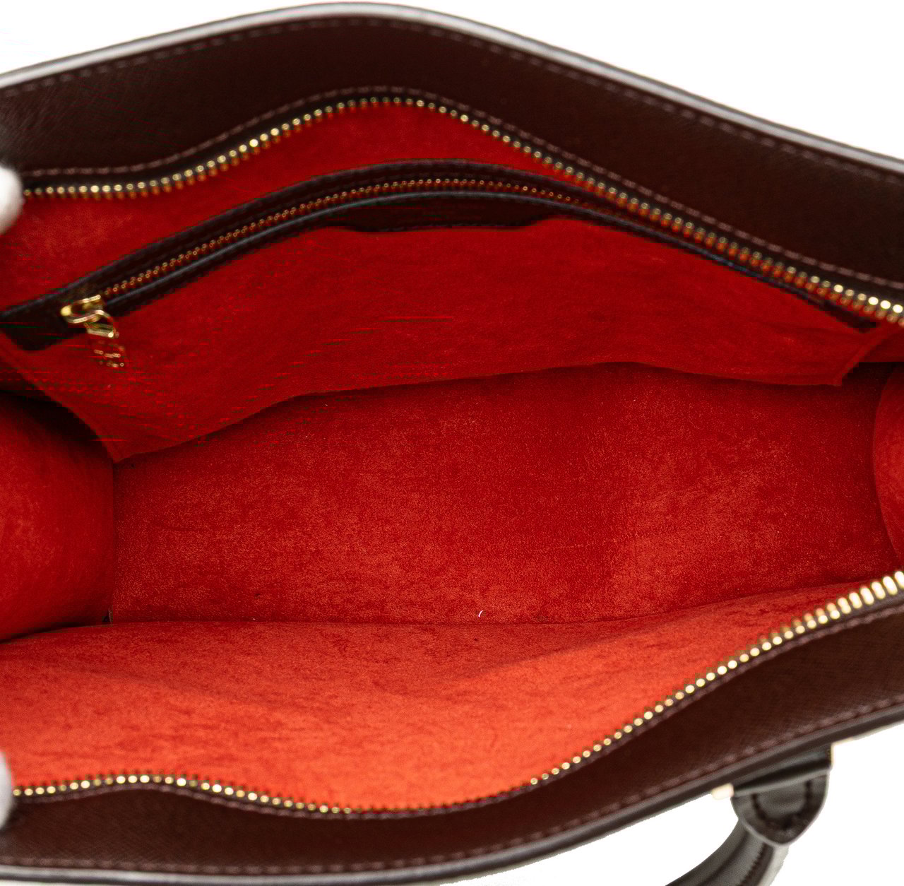 Louis Vuitton Damier Ebene Venice Sac Plat Bruin